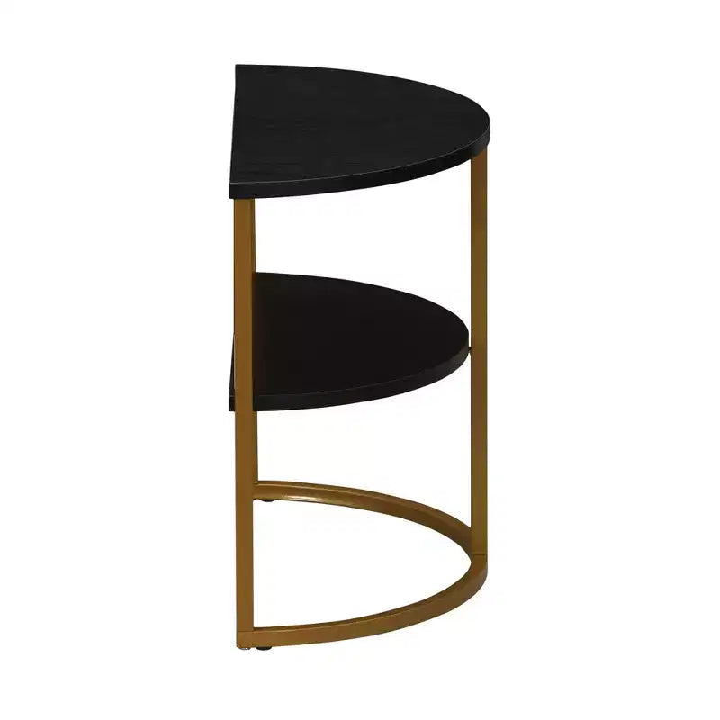 Table d'appoint demi-lune Household Essentials