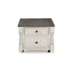 Table basse à plateau relevable Signature Design by Ashley Casual Havalance, blanc/gris