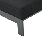 Ensemble de conversation d'extérieur en aluminium Cape Coral avec foyer par Christopher Knight Home