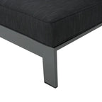 Ensemble de conversation d'extérieur en aluminium Cape Coral avec foyer par Christopher Knight Home