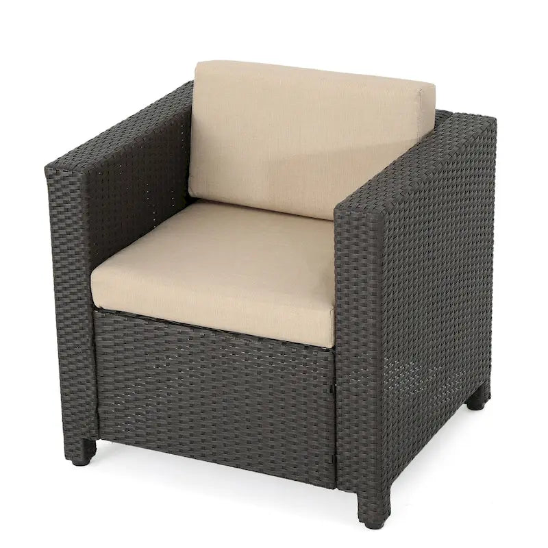 Ensemble de mobilier d'extérieur 8 pièces Puerta avec coussins par Christopher Knight Home