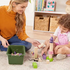 Meuble de rangement ECR4Kids Streamline à 15 casiers avec 15 bacs à façade incurvée, 5x3, mobilier pour enfants