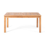 Ensemble de salle à manger extensible Damon 9 pièces en bois et osier par Christopher Knight Home