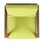 Fauteuil de club Perla d'extérieur en bois d'acacia avec coussin (lot de 4) par Christopher Knight Home