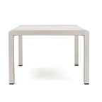 Ensemble de conversation en aluminium 5 places d'extérieur Cape Coral avec 2 tables d'appoint par Christopher Knight Home