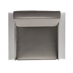 Ensemble de conversation en aluminium 5 places d'extérieur Cape Coral avec 2 tables d'appoint par Christopher Knight Home