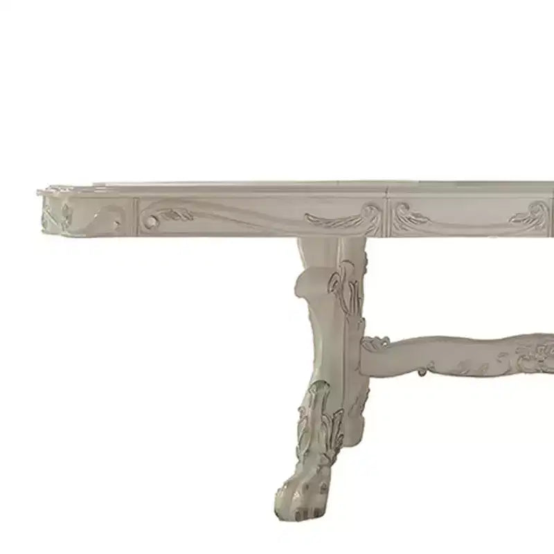 Table de salle à manger Dresden fini blanc cassé – Acme Furniture