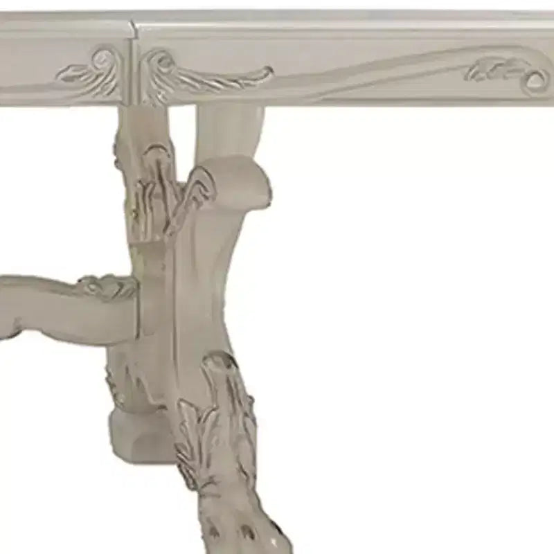 Table de salle à manger Dresden fini blanc cassé – Acme Furniture