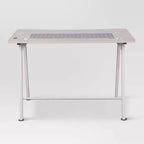 Bureau de jeu avec lumières LED et support de casque – Articles essentiels pour la chambre