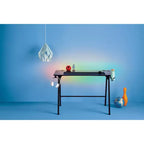 Bureau de jeu avec lumières LED et support de casque – Articles essentiels pour la chambre