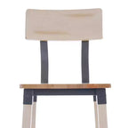 Tabourets de bar Merrick Lane avec supports en acier et repose-pieds – Lot de 2