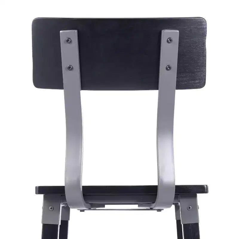 Tabourets de bar Merrick Lane avec supports en acier et repose-pieds – Lot de 2