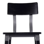 Tabourets de bar Merrick Lane avec supports en acier et repose-pieds – Lot de 2