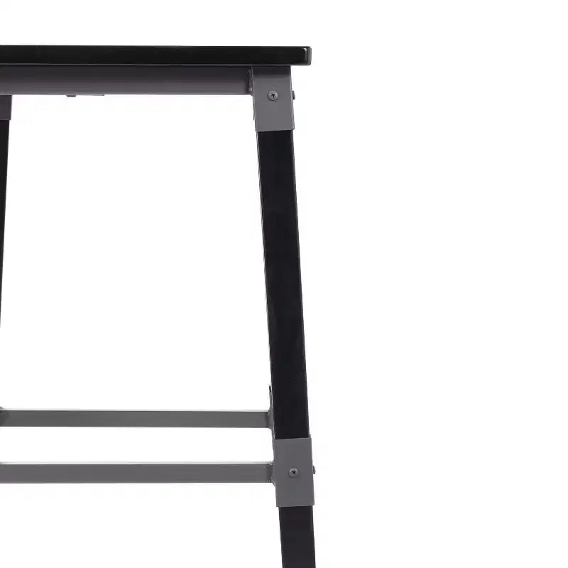Tabourets de bar Merrick Lane avec supports en acier et repose-pieds – Lot de 2