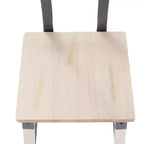 Tabourets de bar Merrick Lane avec supports en acier et repose-pieds – Lot de 2