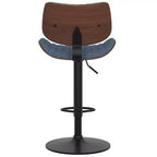 Tabouret de bar pivotant réglable WyndenHall Annie à hauteur de comptoir