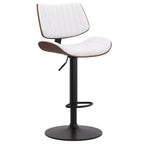 Tabouret de bar pivotant réglable WyndenHall Annie à hauteur de comptoir