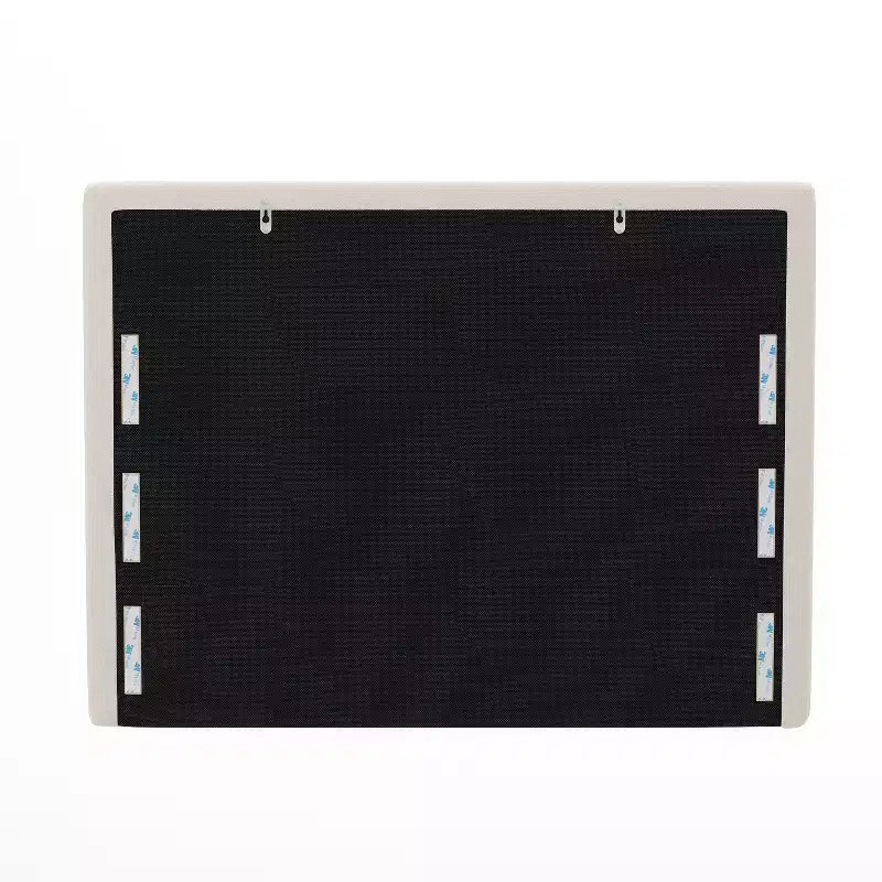 Tête de lit Merrick Lane en faux lin avec revêtement élégant, double option de suspension, station de charge avec 2 prises, port USB, port USB-C