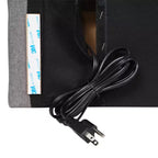 Tête de lit Merrick Lane en faux lin avec revêtement élégant, double option de suspension, station de charge avec 2 prises, port USB, port USB-C