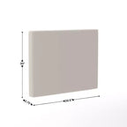 Tête de lit Merrick Lane en faux lin avec revêtement élégant, double option de suspension, station de charge avec 2 prises, port USB, port USB-C