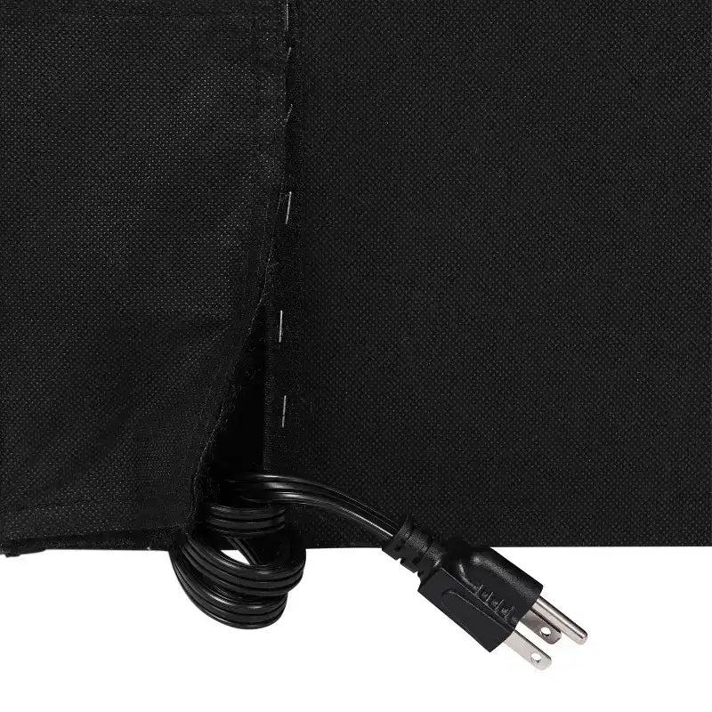 Tête de lit Merrick Lane en faux lin avec revêtement élégant, double option de suspension, station de charge avec 2 prises, port USB, port USB-C