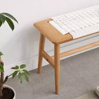 Banc de salle à manger en bois, banc de bout de lit, banc d'entrée, banc intérieur pour couloir, salon, cuisine, entrée, balcon, chambre à coucher