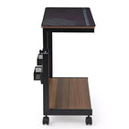 Chariot CPU mobile EUREKA ERGONOMIC à hauteur réglable avec tapis de souris