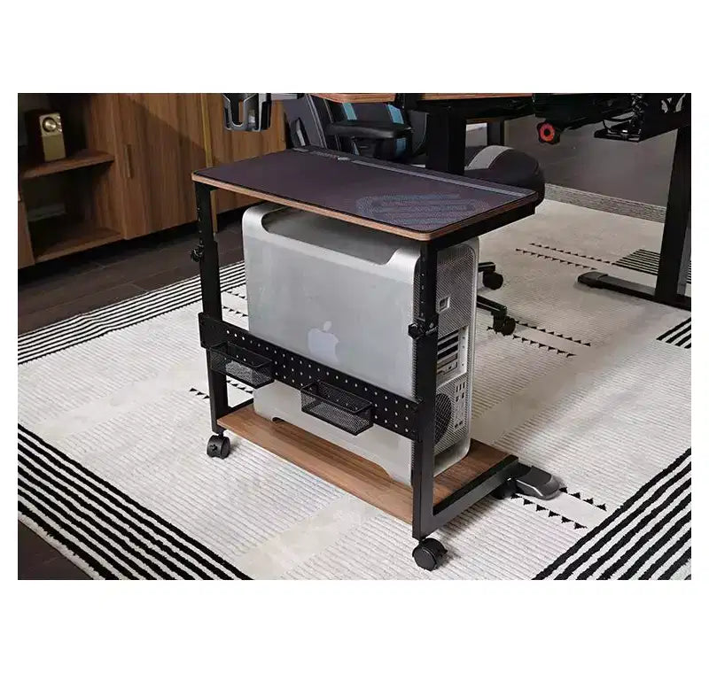 Chariot CPU mobile EUREKA ERGONOMIC à hauteur réglable avec tapis de souris