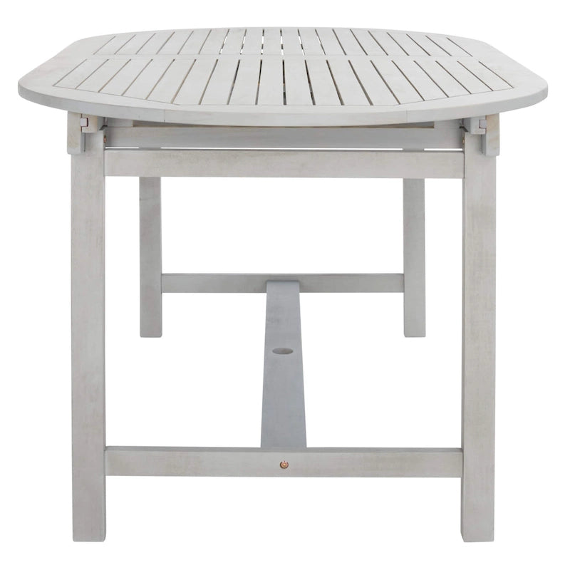 Ensemble de salle à manger d'extérieur extensible 6 chaises 1 table SAFAVIEH Linda - 35Px79Lx30H