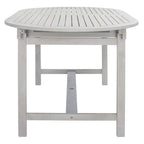 Ensemble de salle à manger d'extérieur extensible 6 chaises 1 table SAFAVIEH Linda - 35Px79Lx30H