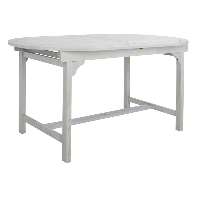 Ensemble de salle à manger d'extérieur extensible 6 chaises 1 table SAFAVIEH Linda - 35Px79Lx30H