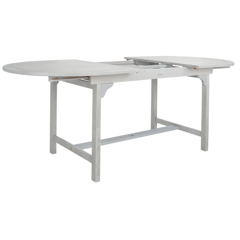 Ensemble de salle à manger d'extérieur extensible 6 chaises 1 table SAFAVIEH Linda - 35Px79Lx30H