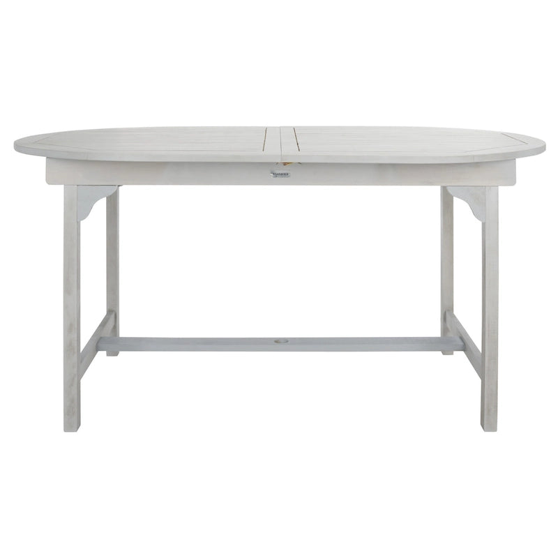 Ensemble de salle à manger d'extérieur extensible 6 chaises 1 table SAFAVIEH Linda - 35Px79Lx30H
