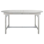 Ensemble de salle à manger d'extérieur extensible 6 chaises 1 table SAFAVIEH Linda - 35Px79Lx30H