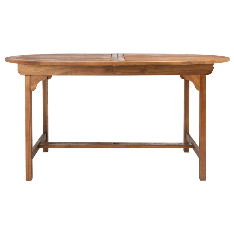 Ensemble de salle à manger d'extérieur extensible 6 chaises 1 table SAFAVIEH Linda - 35Px79Lx30H