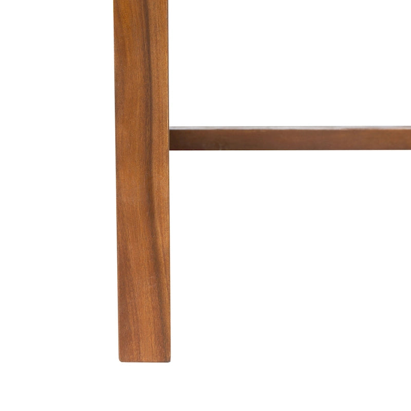Ensemble de salle à manger d'extérieur extensible 6 chaises 1 table SAFAVIEH Linda - 35Px79Lx30H