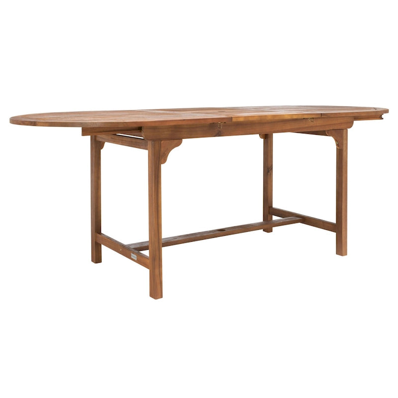 Ensemble de salle à manger d'extérieur extensible 6 chaises 1 table SAFAVIEH Linda - 35Px79Lx30H