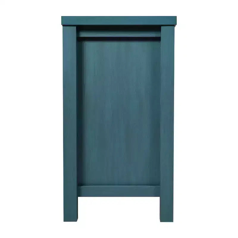 Buffet/bahut Merrick Lane en bois composite avec deux tiroirs et une étagère ouverte, deux portes en verre trempé pour salle à manger/cuisine