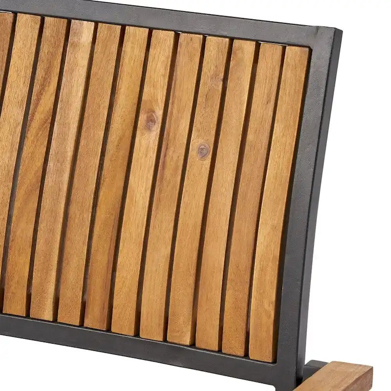 Ensemble de salle à manger d'extérieur Lankershim 8 places en bois d'acacia Christopher Knight Home