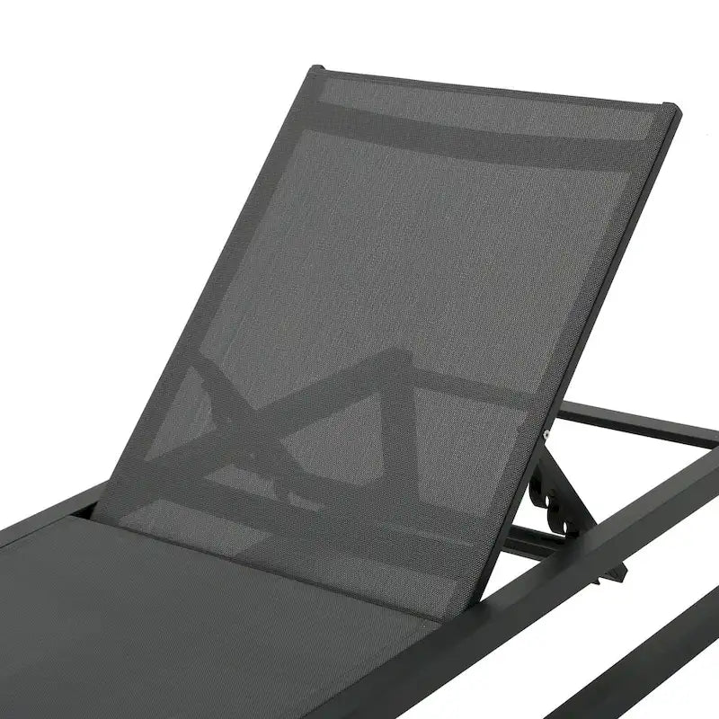 Chaise longue d'extérieur Modesta (lot de 4) par Christopher Knight Home