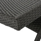 Chaises longues inclinables en osier avec accoudoirs Salem (lot de 4) par Christopher Knight Home