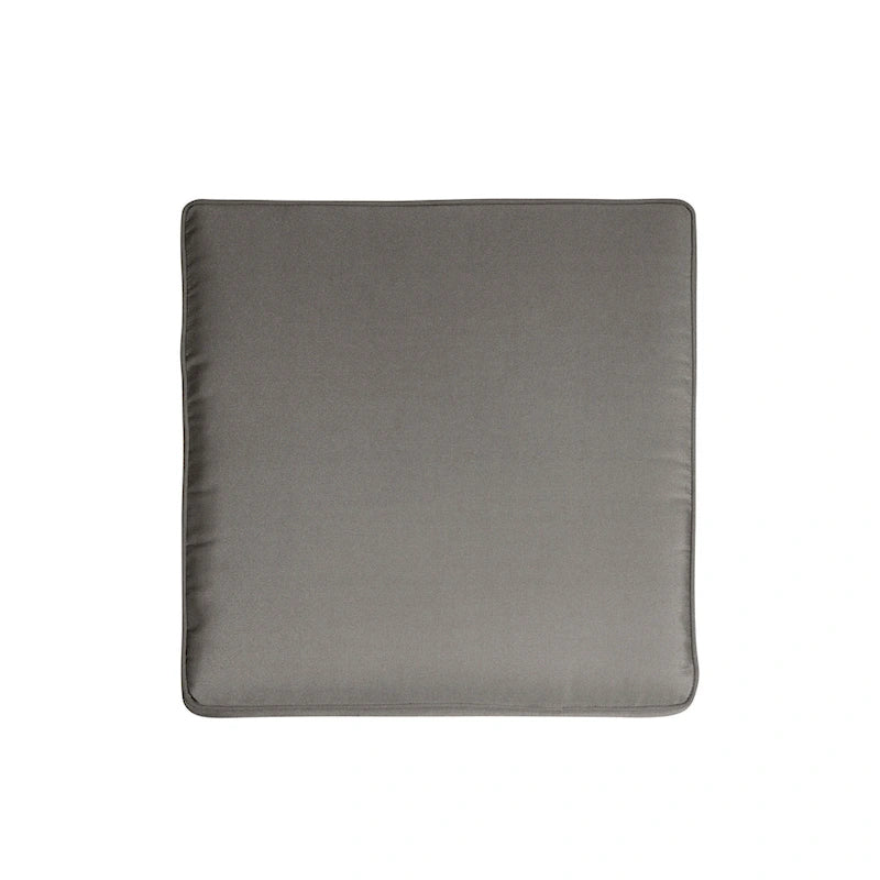Ensemble de conversation en aluminium 2 places avec fauteuils de club et poufs pour l'extérieur Cape Coral de Christopher Knight Home