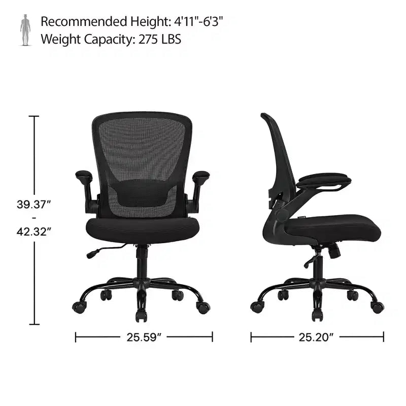Chaise de bureau ergonomique EUREKA ERGONOMIC série ONYX