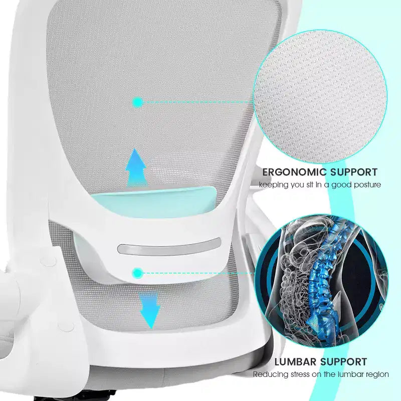 Chaise de bureau ergonomique EUREKA ERGONOMIC série ONYX