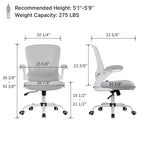 Chaise de bureau ergonomique EUREKA ERGONOMIC série ONYX
