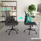Chaise de bureau ergonomique EUREKA ERGONOMIC série ONYX
