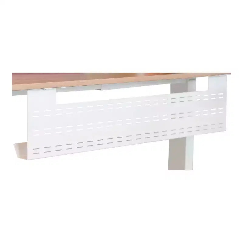 Stand Up Desk Store – Bac de gestion de câbles sous le bureau, noir, passe-câbles horizontal pour ordinateur et panneau de confidentialité