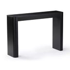 Plank+Beam 46 Table Console en Bois Massif, Table d'Appoint Canapé à Bords Arrondis Conture, Table d'Entrée Étroite, Tables Consoles pour Entrée