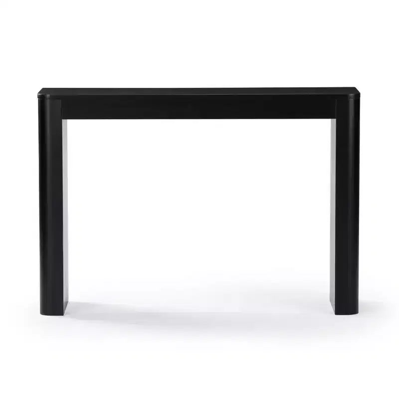 Plank+Beam 46 Table Console en Bois Massif, Table d'Appoint Canapé à Bords Arrondis Conture, Table d'Entrée Étroite, Tables Consoles pour Entrée