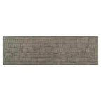 Bahut Rétro Américain 60W avec Étagères Réglables, Meuble de Rangement à 3 Portes pour Salon, Entrée et Bureau 4Q - ModernLuxe